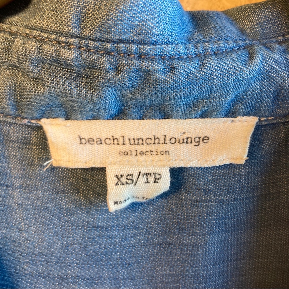 Chambray Shirt Dress - Picture 4 of 5